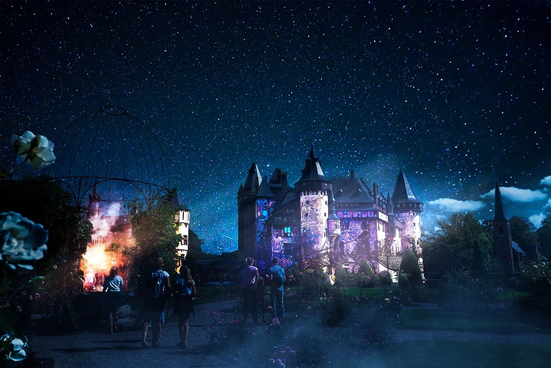 De Lumineuze Nachten Kasteel de Haar